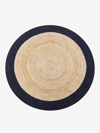 Chunky braided jute round rugs