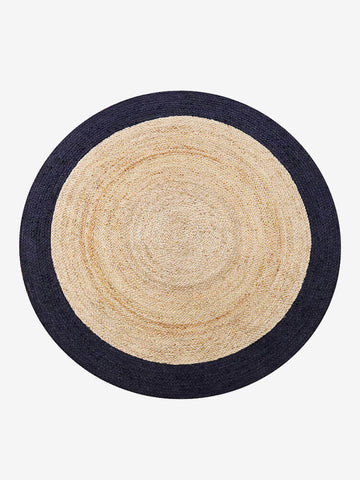 Tapis ronds en jute tressé épais