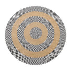 Braided Hand Woven Jute Rug - Houseoon
