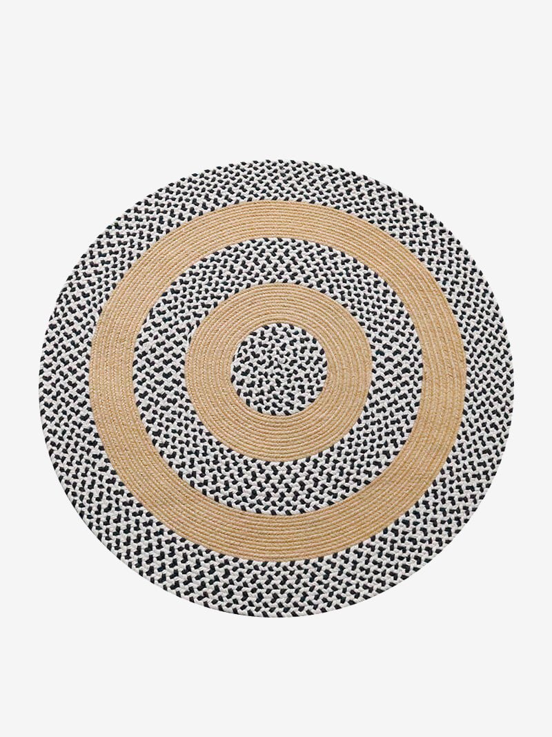 Braided Hand Woven Jute Rug - Houseoon Hauptbild