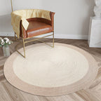 Braided Handmade Reversible Area Rug - Houseoon