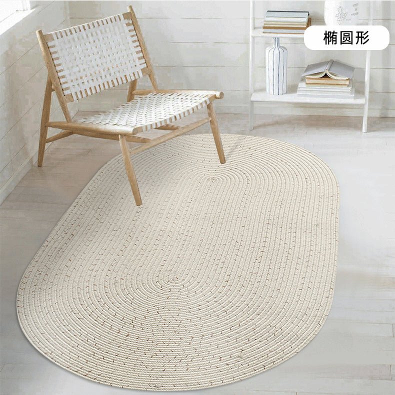 Braided Handwoven polypropylene Rug - Houseoon