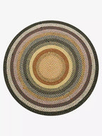 Braided Round Rug - Houseoon