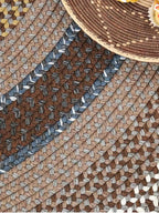 Braided Round Rug - Houseoon