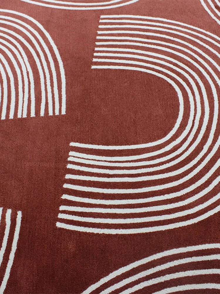Broon Handmade Modern Rug - Houseoon