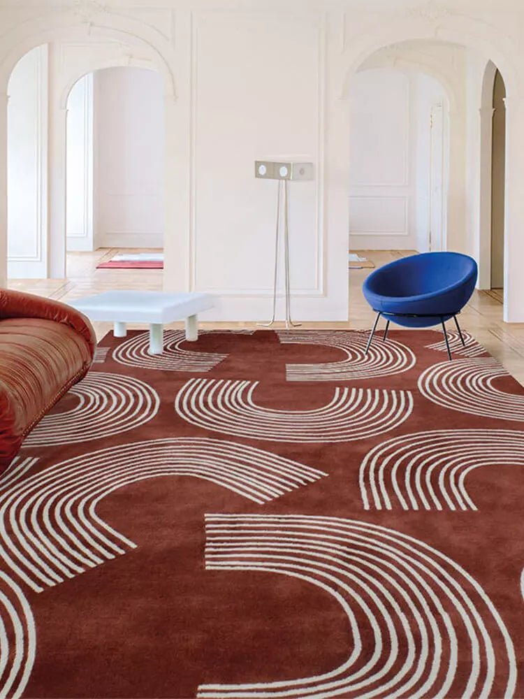 Broon Handmade Modern Rug - Houseoon