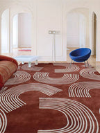 Broon Handmade Modern Rug - Houseoon
