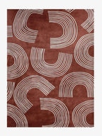Broon Handmade Modern Rug - Houseoon