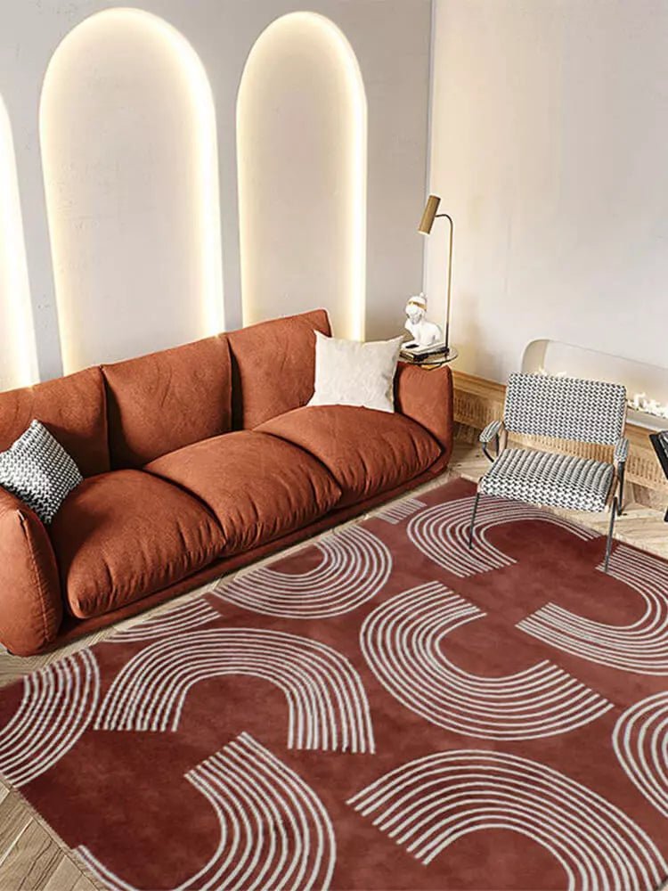 Broon Handmade Modern Rug - Houseoon