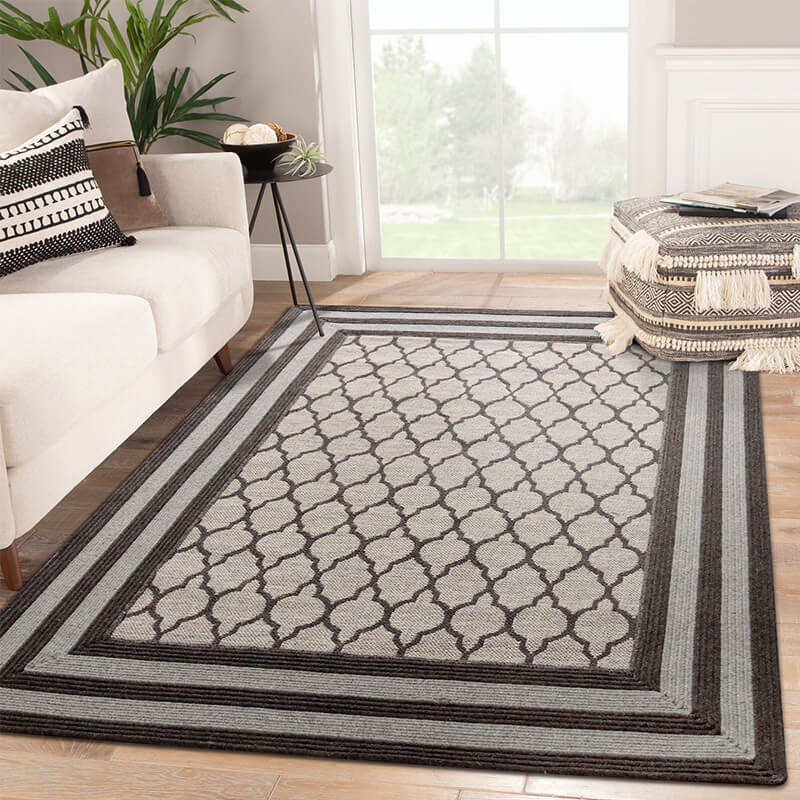 capitola hand tufted wool rug - Houseoon