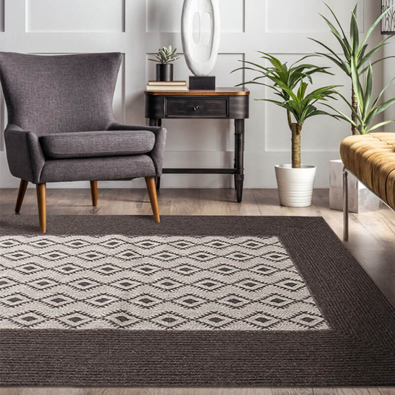 capitola hand tufted wool rug - Houseoon