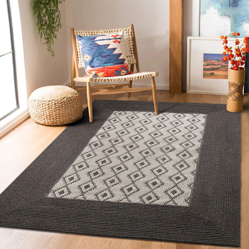 capitola hand tufted wool rug - Houseoon