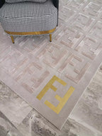 Casa Geometrical Area Rug - Houseoon