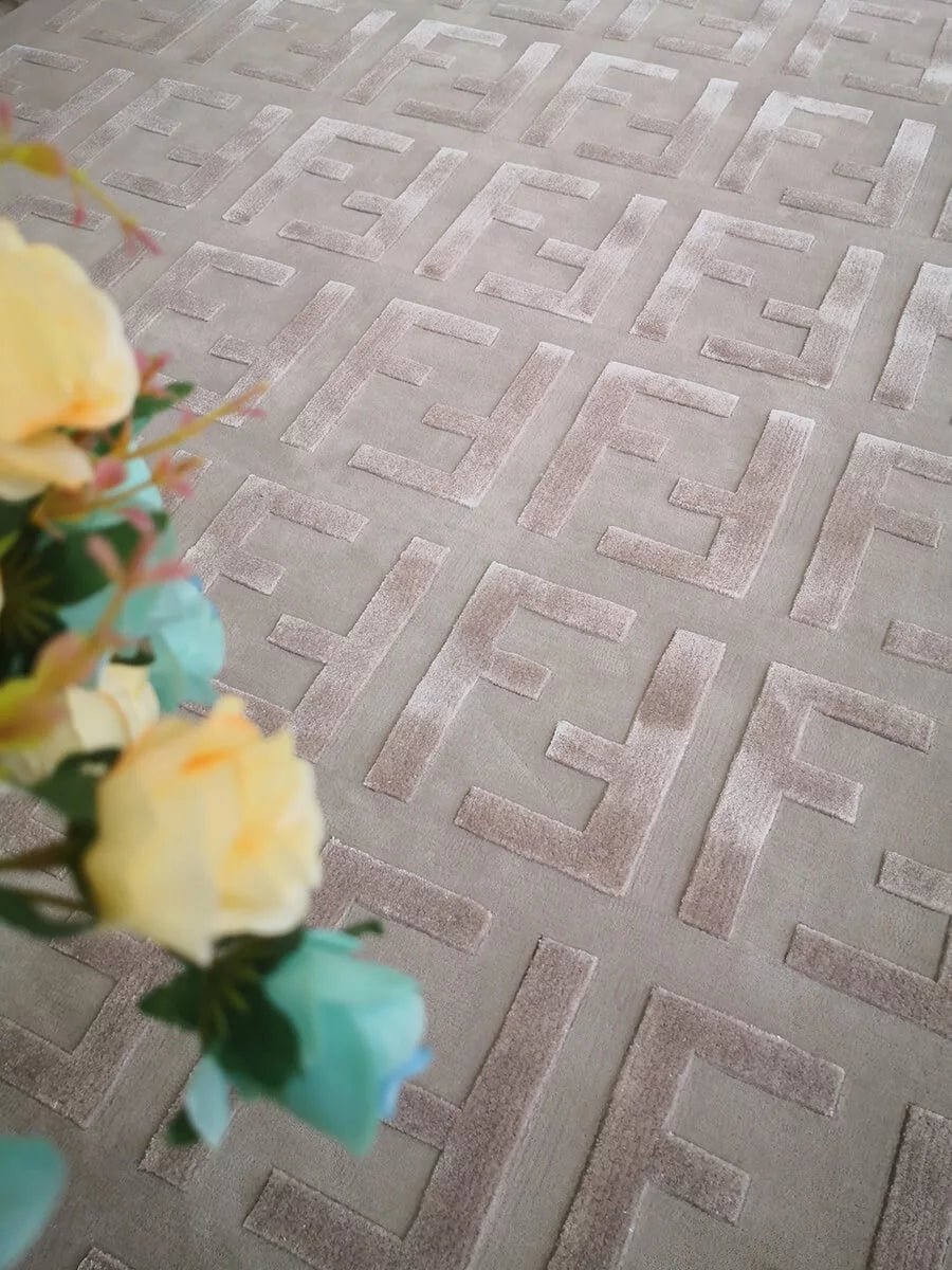 Casa Geometrical Area Rug - Houseoon
