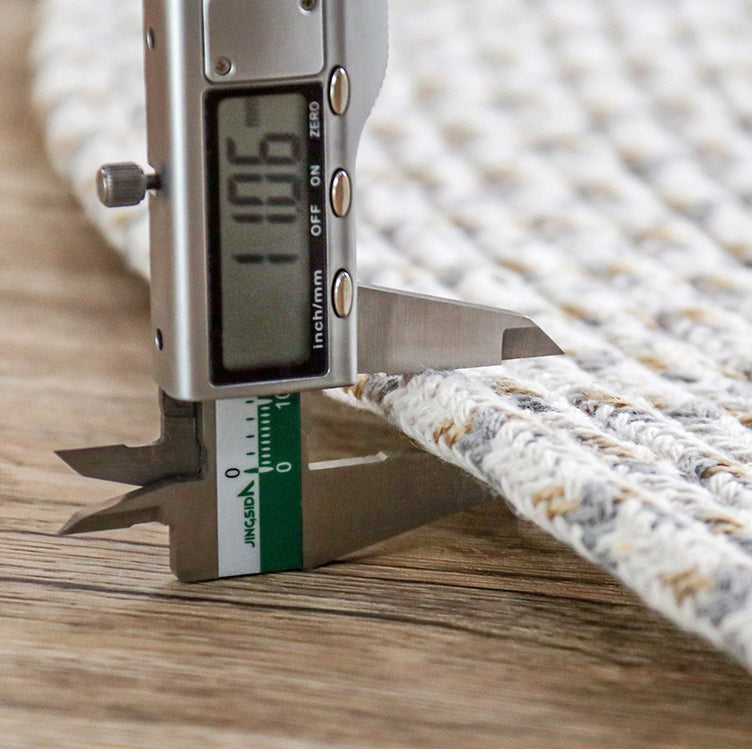 Handmade Cotton Braided Area Rug