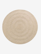 Round Wool Area Braided Rugs