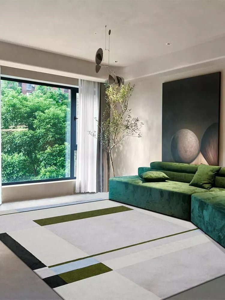 Cleose modern geometric rug - Houseoon
