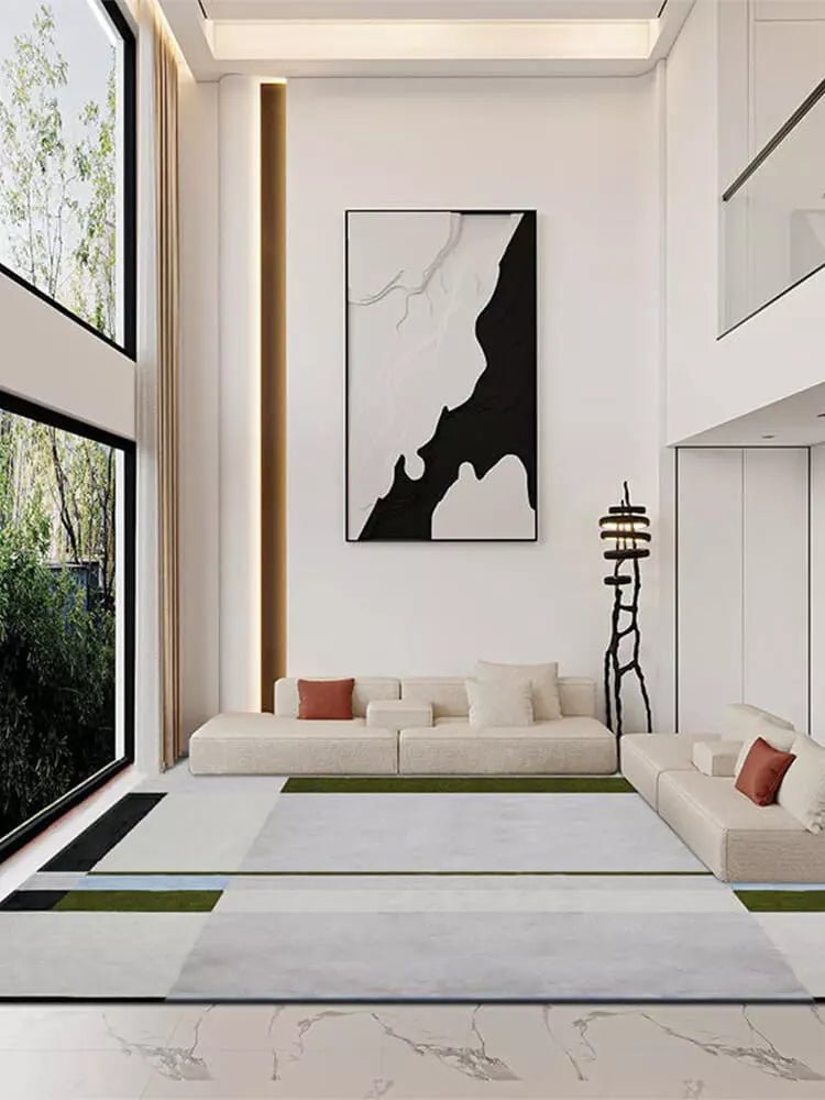 Cleose modern geometric rug - Houseoon