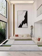 Cleose modern geometric rug - Houseoon