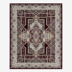 comfortable American retro style Rug - Houseoon