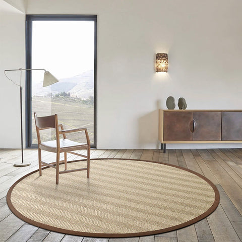 Natural Fiber Sisal Round Rug