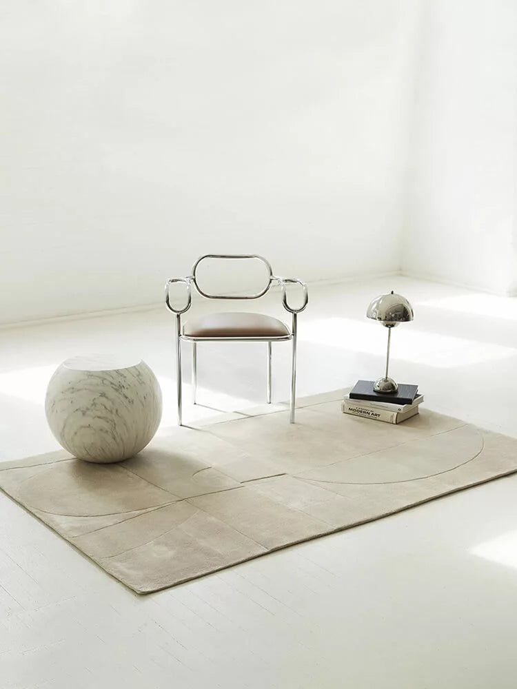 Masceo hand tufted wool rug