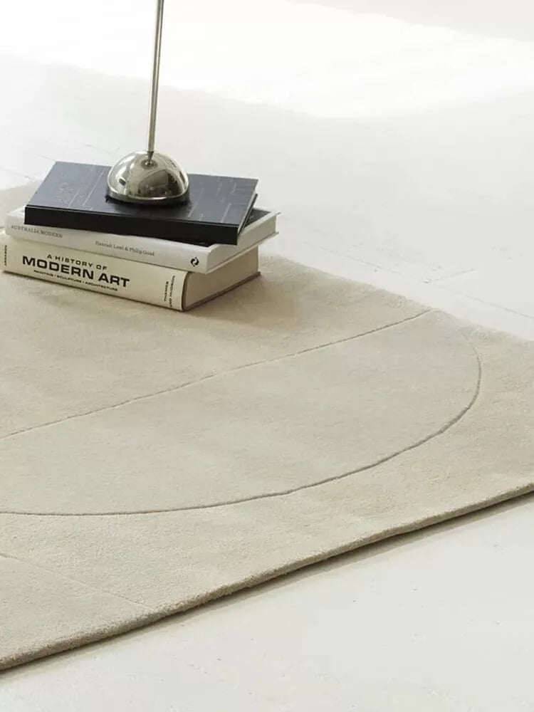 Masceo hand tufted wool rug