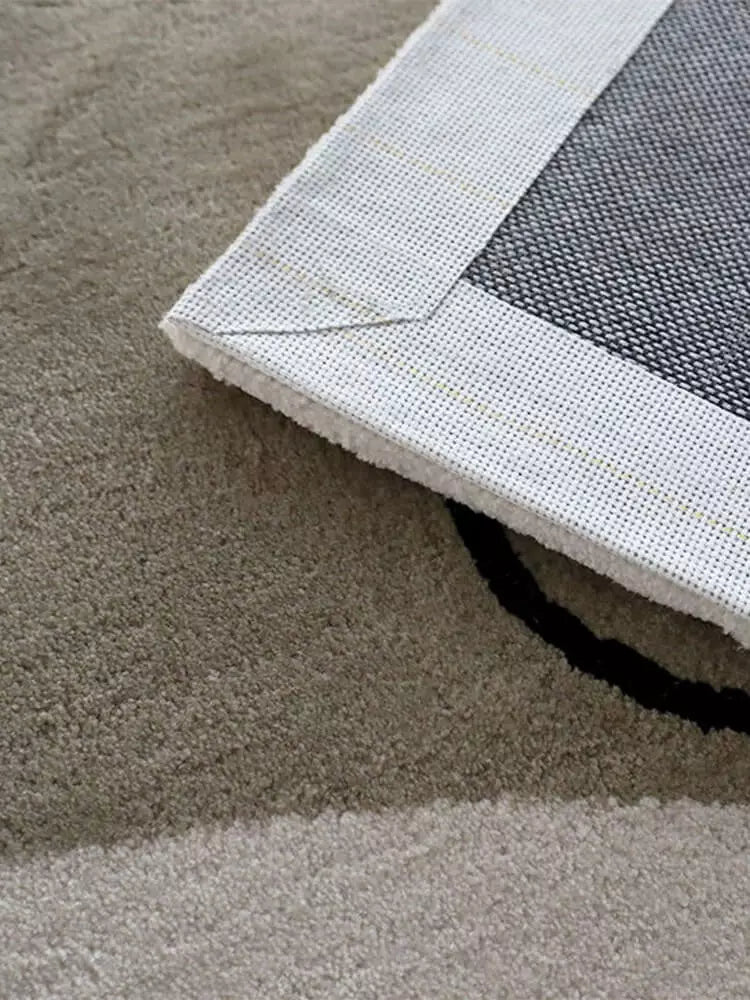 Aslion abstract geometric rug