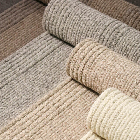 Wool Braided Rug Rectangle