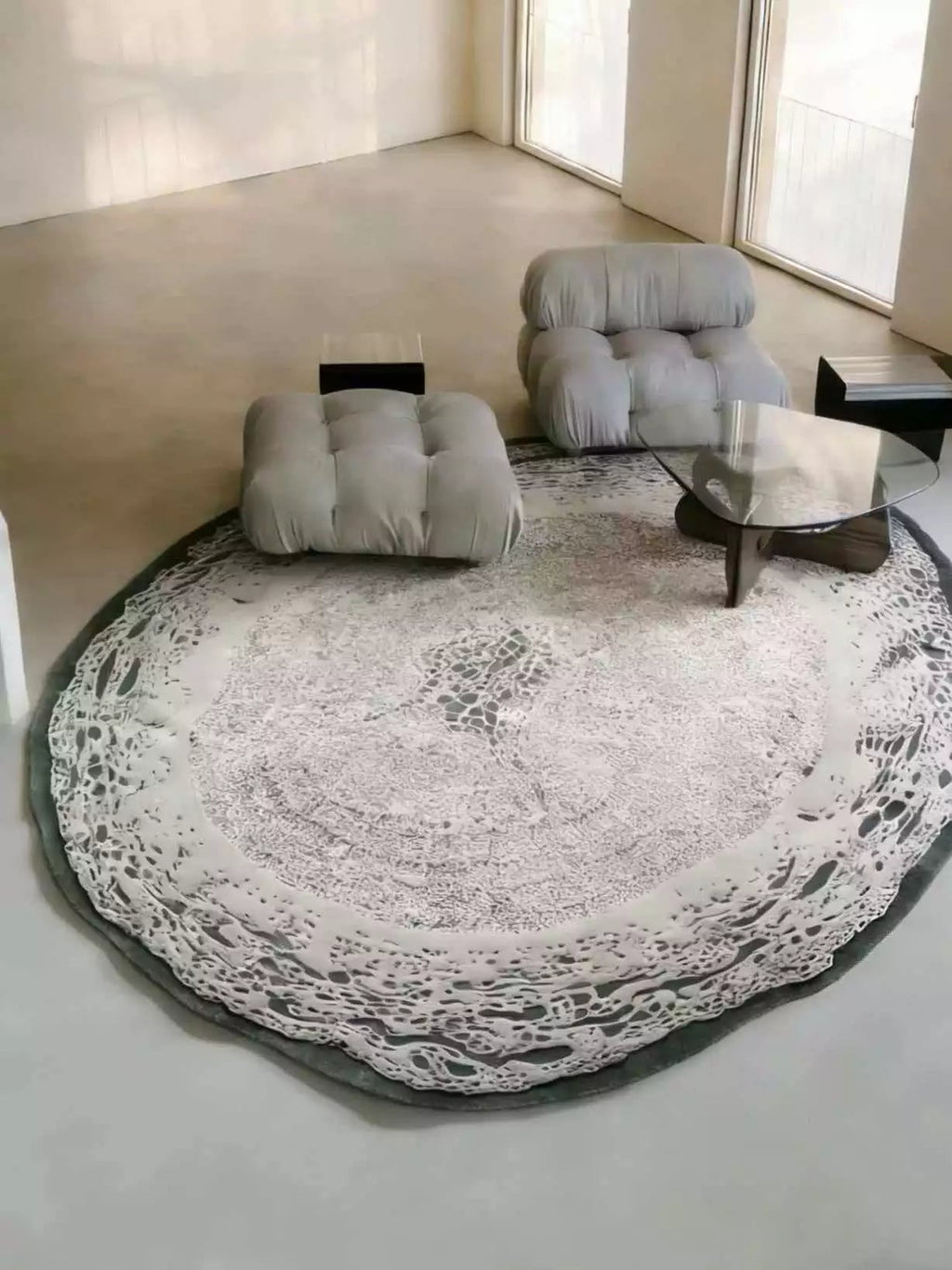 Custom Handmade Texture Rug - Houseoon
