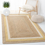 Custom Handwoven Jute Braided Rug - Houseoon