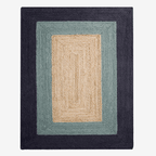 Custom Handwoven Jute Braided Rug - Houseoon