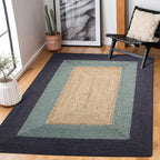 Custom Handwoven Jute Braided Rug - Houseoon
