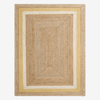 Custom Handwoven Jute Braided Rug - Houseoon