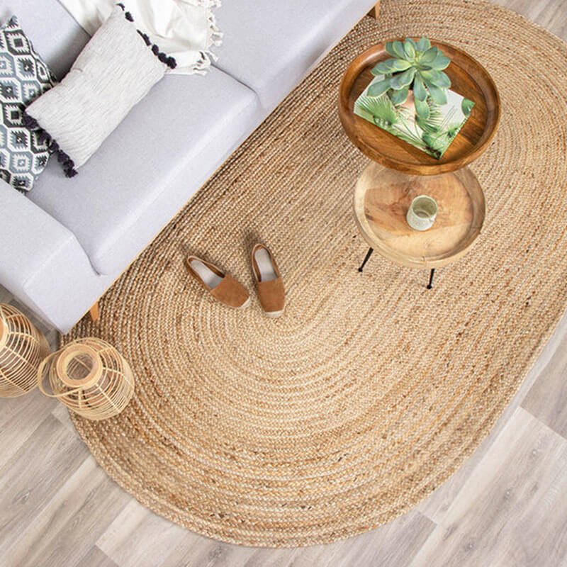 Custom Jute Area Rug - Houseoon