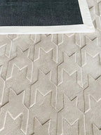 Birdgrid Luxury Handtufted  Area rug