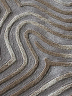 South Textured Round Rug