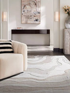 Rodeoa Abstract Wool Area Rug