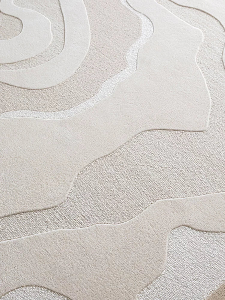 Rodeoa Abstract Wool Area Rug