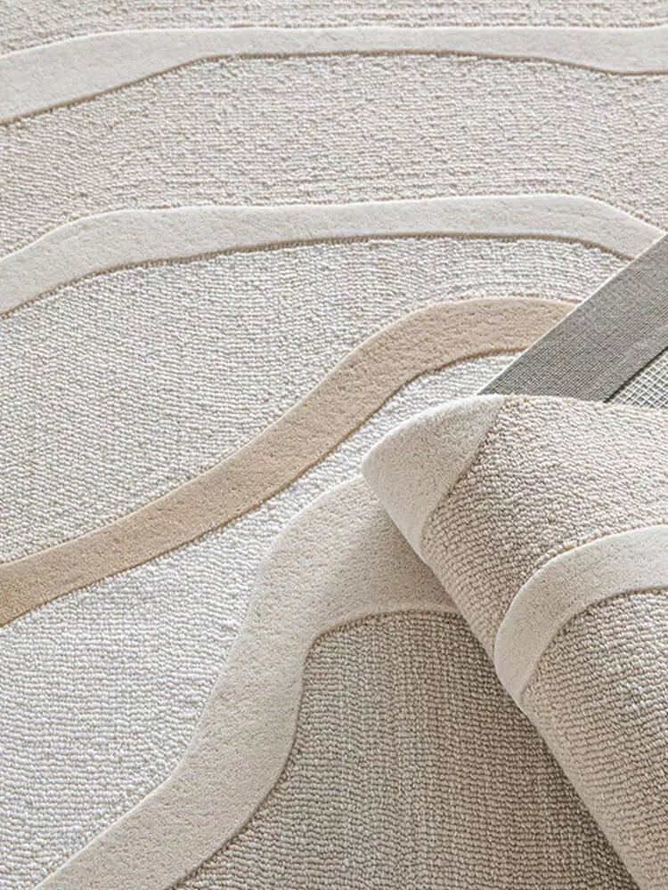 Rodeoa Abstract Wool Area Rug