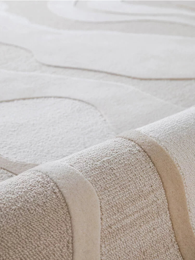 Rodeoa Abstract Wool Area Rug