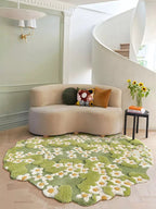 Daisy Irregular Rug - Houseoon