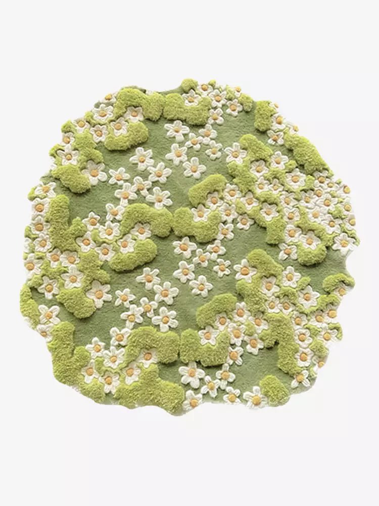 Daisy Irregular Rug - Houseoon