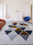 Diamond Area Rugs Hand Tufted - Houseoon
