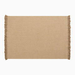 Handgeflochtener Juteteppich 