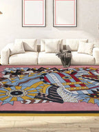 Eastoon colorful luxury rug - Houseoon