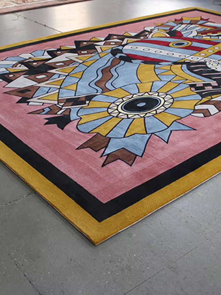 Eastoon colorful luxury rug - Houseoon