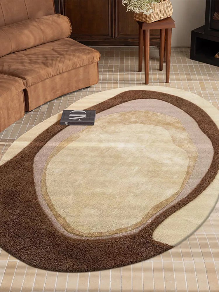 Eleva Shaped Handmade Rug - Houseoon