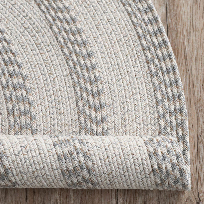 Handmade Cotton Braided Area Rug