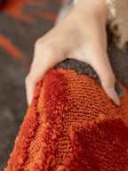 Feuage irregular shaped area rugs - Houseoon